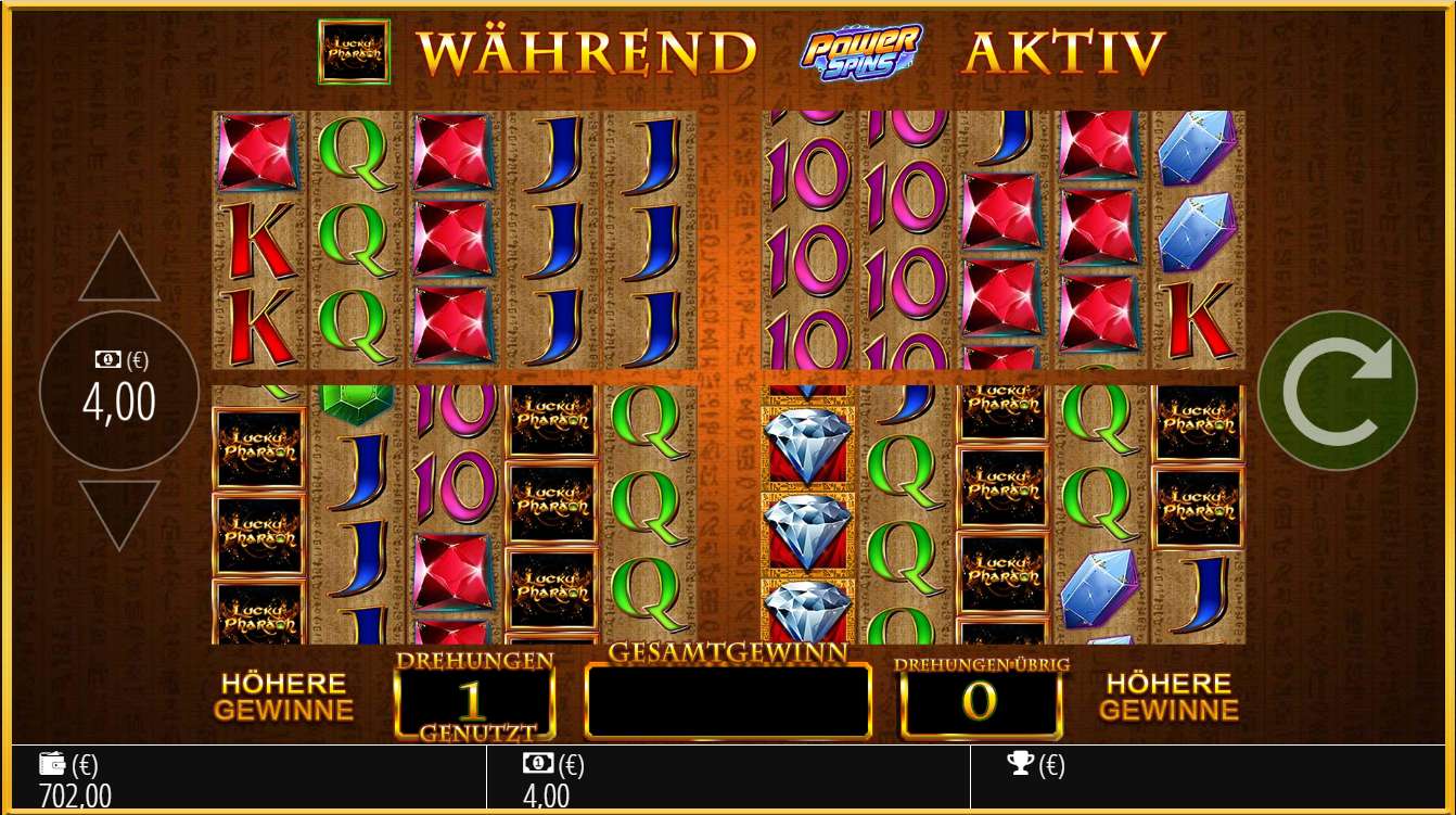 lucky pharaoh tricks